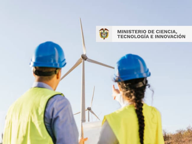 MinCiencias abre convocatoria para investigadores en transición energética: Requisitos y beneficios. Imagen de fondo de Canva