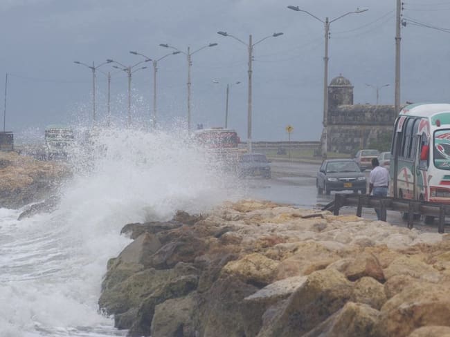 Alerta roja en el Caribe por vientos de 50 kilómetros por hora