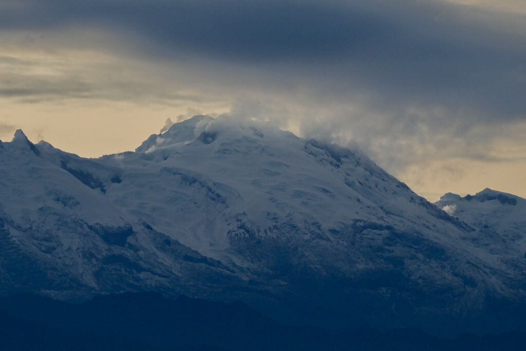 Volcán Nevado del Huila. (Foto: LUIS ROBAYO/AFP via Getty Images)