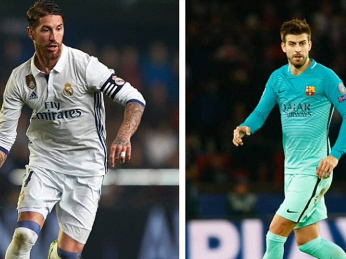 Piqué y Ramos calientan el ambiente en España