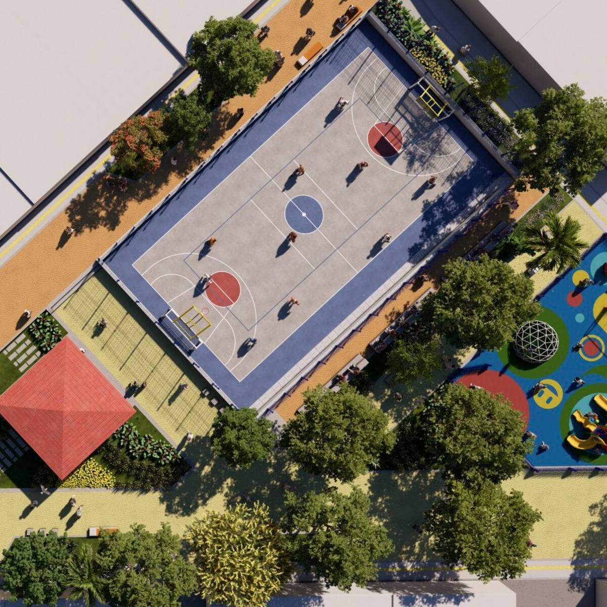 Inicia la construcción del parque Renowitzky en la Ciudadela 20 de Julio, en Barranquilla