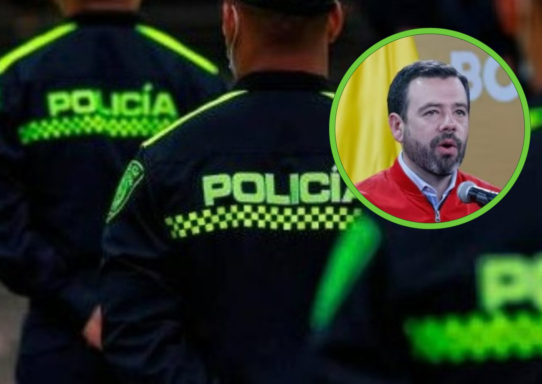 Carlos Galán y Policía Nacional