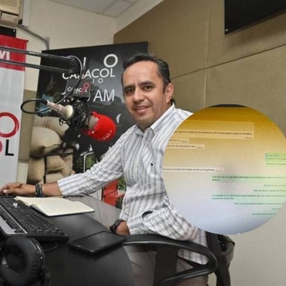 Polémica en el Quindío por la filtración de chats de WhatsApp entre funcionarios de la Gobernación