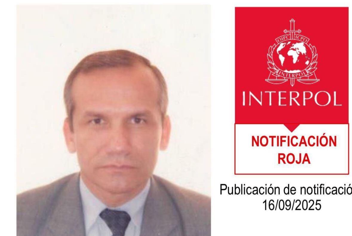 Carlos Ramón González. Foto: Interpol