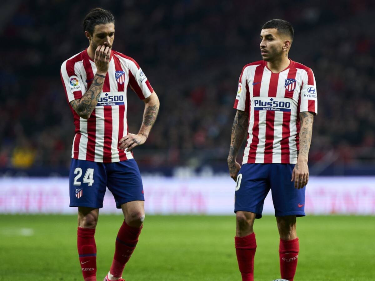 Correa y Vrsaljko, los positivos por COVID-19 en el Atlético de Madrid