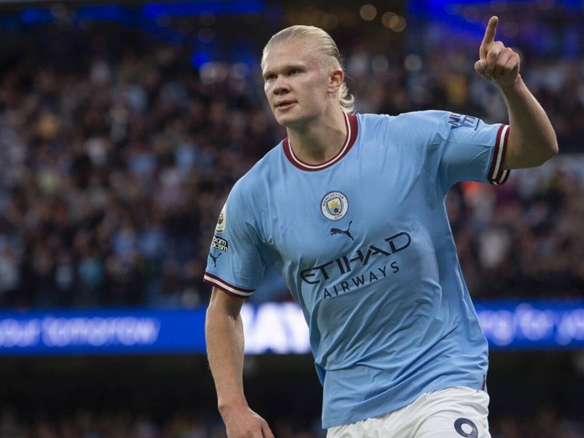Erling Haaland rompió histórico récord del Kun Agüero en Premier League