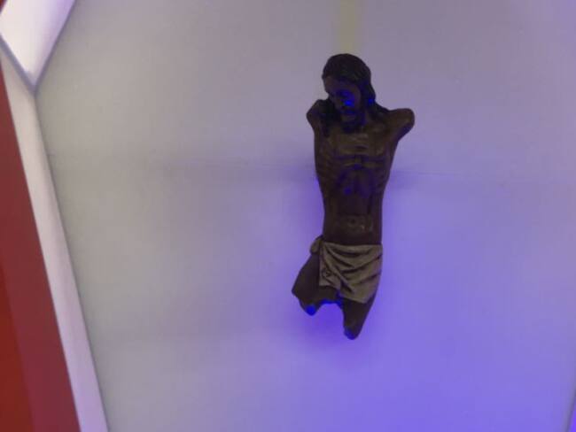 Cristo roto y amputado de Bojayá es más cristo aún: papa Francisco