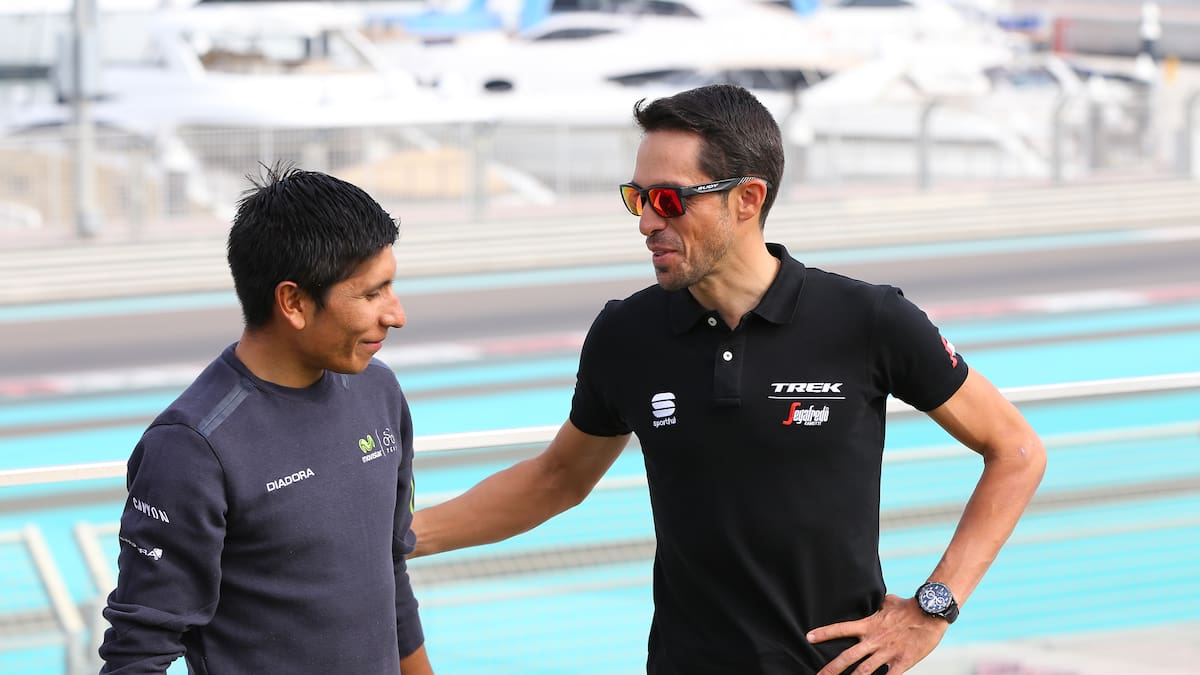 Alberto Contador se rinde en elogios a Nairo Quintana: “Has sido uno de mis mayores rivales”