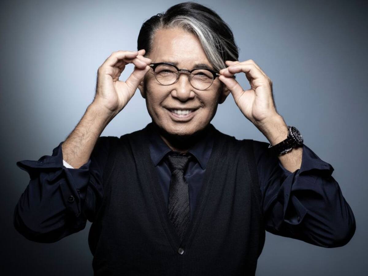 El diseñador japonés Kenzo Takada falleció en París a los 81 años