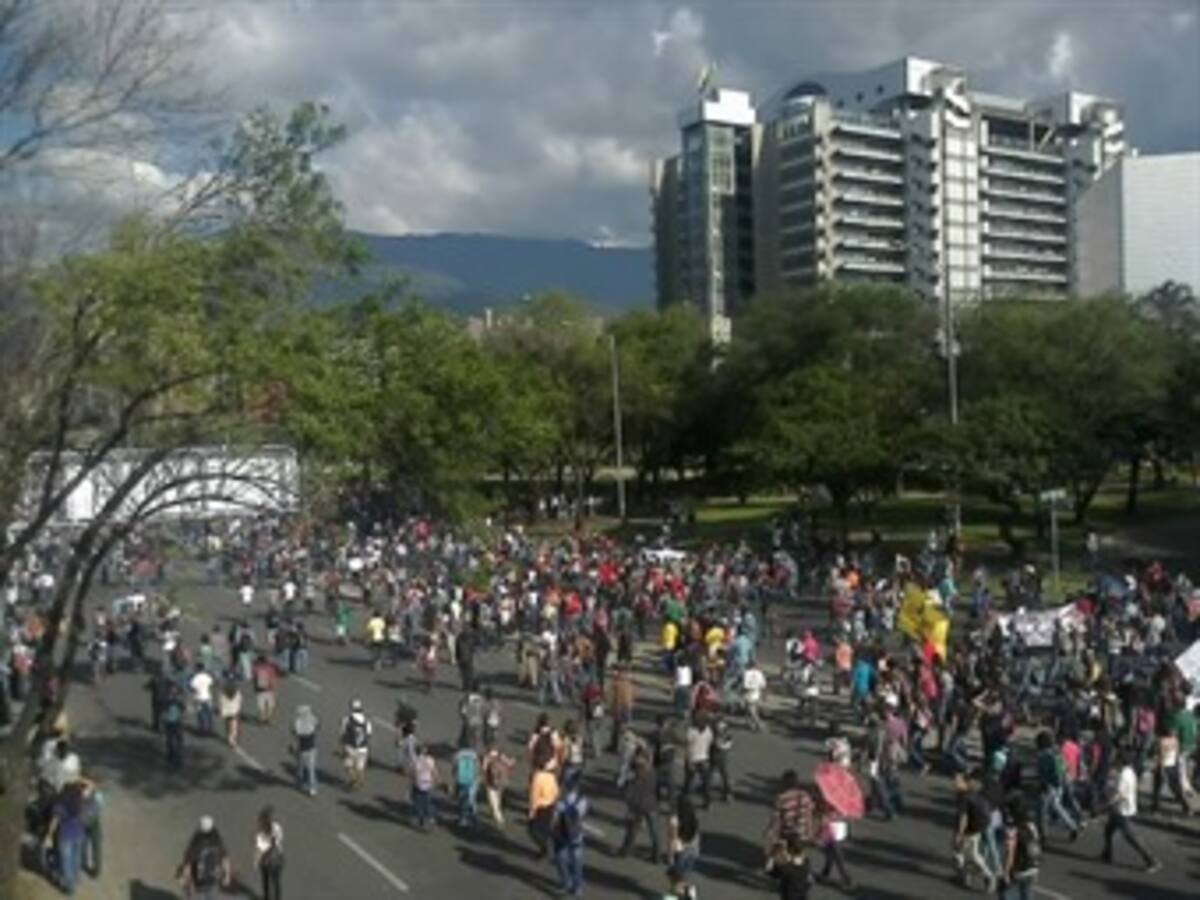 Marchas en Cali y cinco municipios del Valle