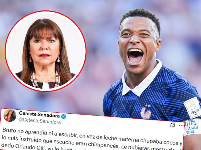 La senadora Celeste Amarilla se refirió al jugador francés como un “bruto, no aprendió ni a escribir, en vez de leche materna chupaba cocos y lo más instruido que escuchó fueron chimpancés”.
(Foto: Caracol Radio / Getty / Cortesia)