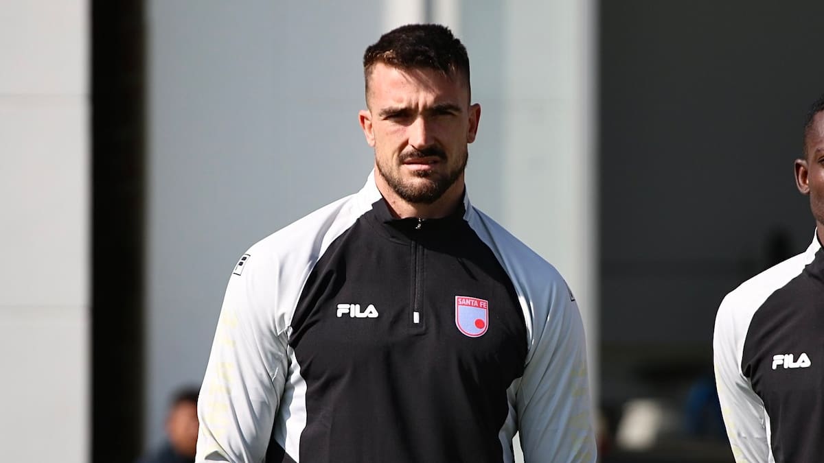 Andrés Mehring fue claro y habló de la competencia con Marmolejo por la titularidad de Santa Fe