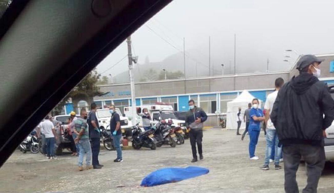 Foto: Enviada por el Subcomandante de Bomberos de Aranzazu, Caldas, Andrés Felipe Velásquez.