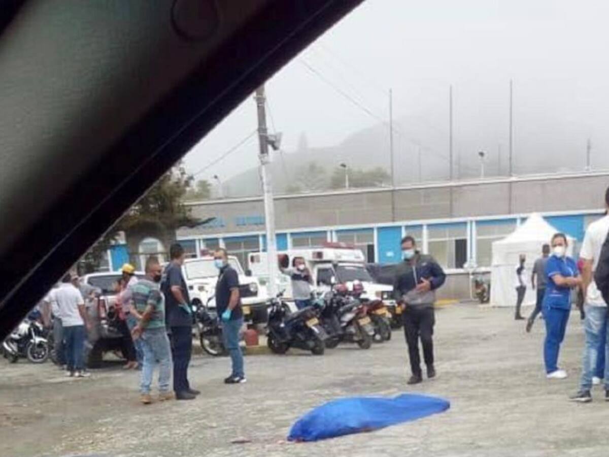 Hombre falleció en Aguadas al parecer atropellado por un carro recolector