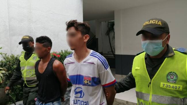 Mediante seguimiento realizado a través de las cámaras de seguridad del Sistema Integrado de Emergencia y Seguridad se logró estas capturas