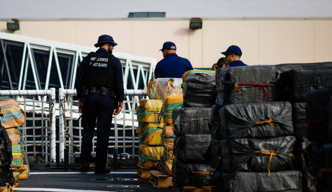Incautación de drogas en Estados Unidos.    Foto: Getty 