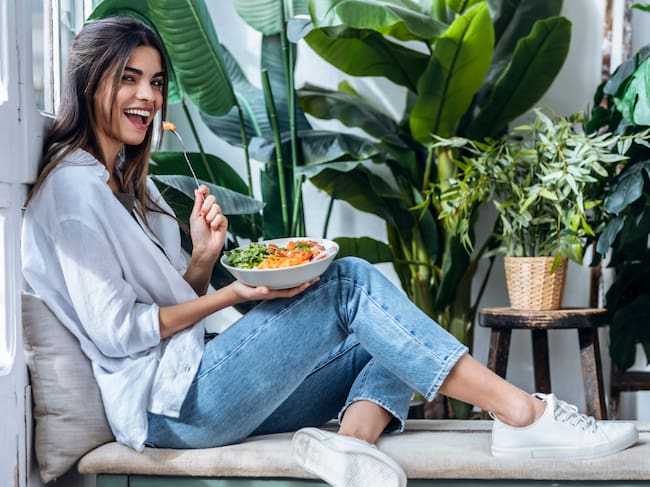 Getty Images / Mujer comiendo