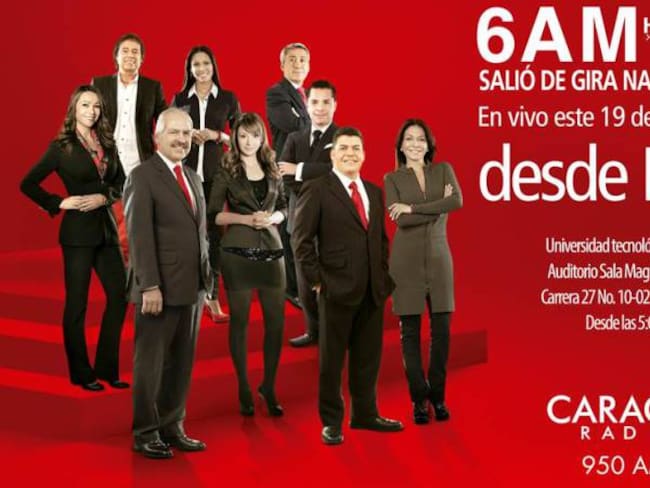 El equipo de trabajo integrado por Darío Arismendi, Erika Fontalvo, Darcy Queen, Patricia Pardo y todo el equipo local, estarán en el auditorio.