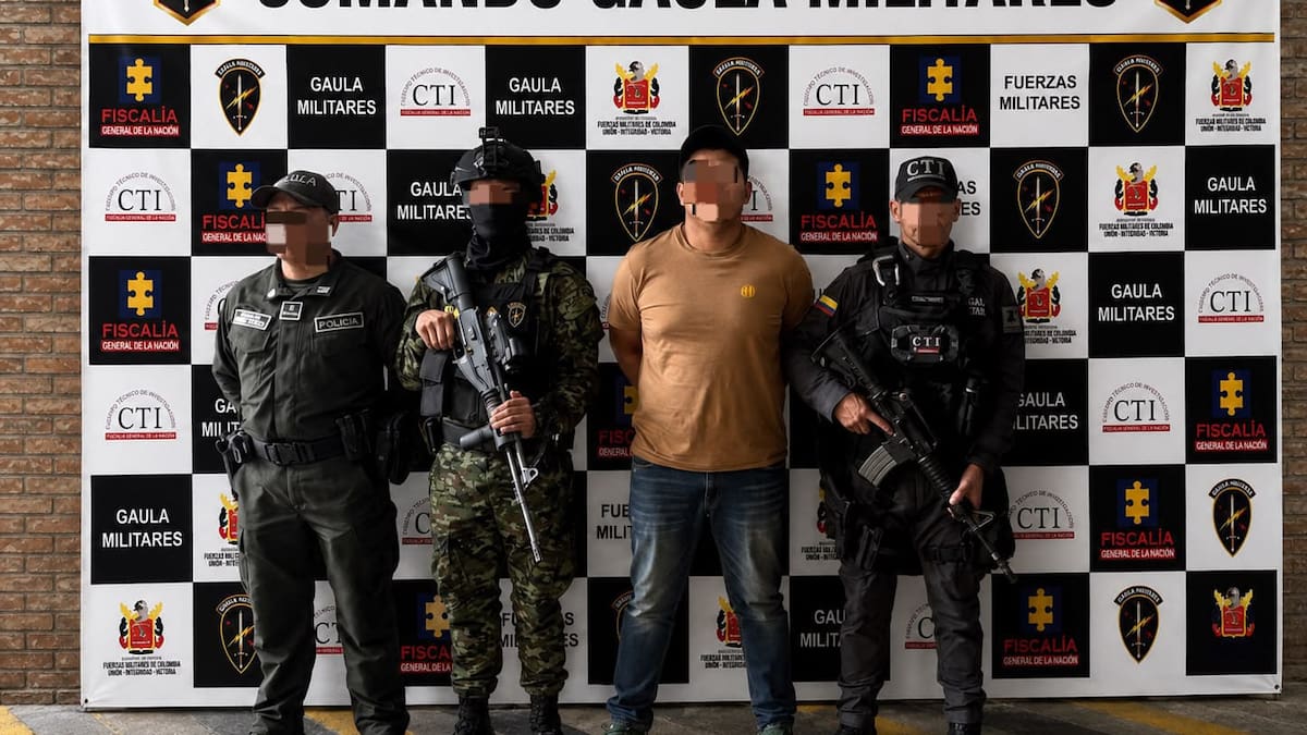 Capturaron a cabecilla de disidencias FARC investigado por asesinar a quienes no pagaban extorsiones
