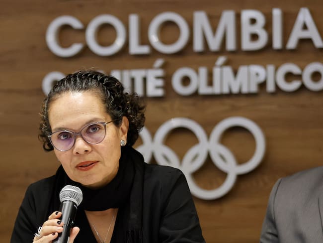 Astrid Rodríguez, ministra de Deporte. EFE/ Mauricio Dueñas Castañeda