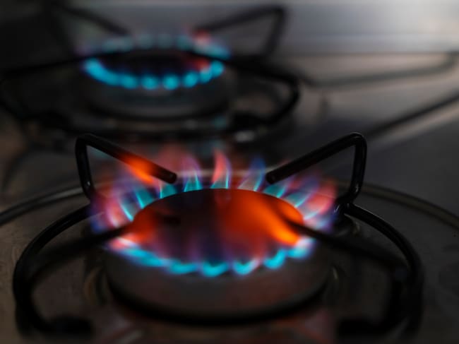 Imagen de referencia de gas natural.