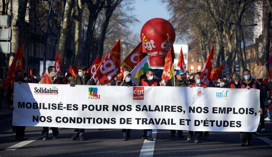 Protestas en Francia