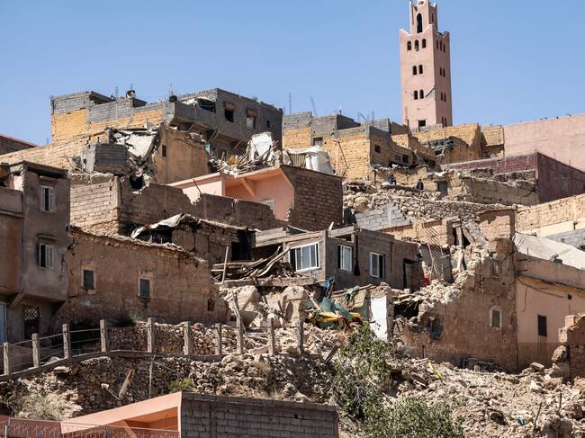 Terremoto en Marruecos. (Foto de FADEL SENNA/AFP vía Getty Images)