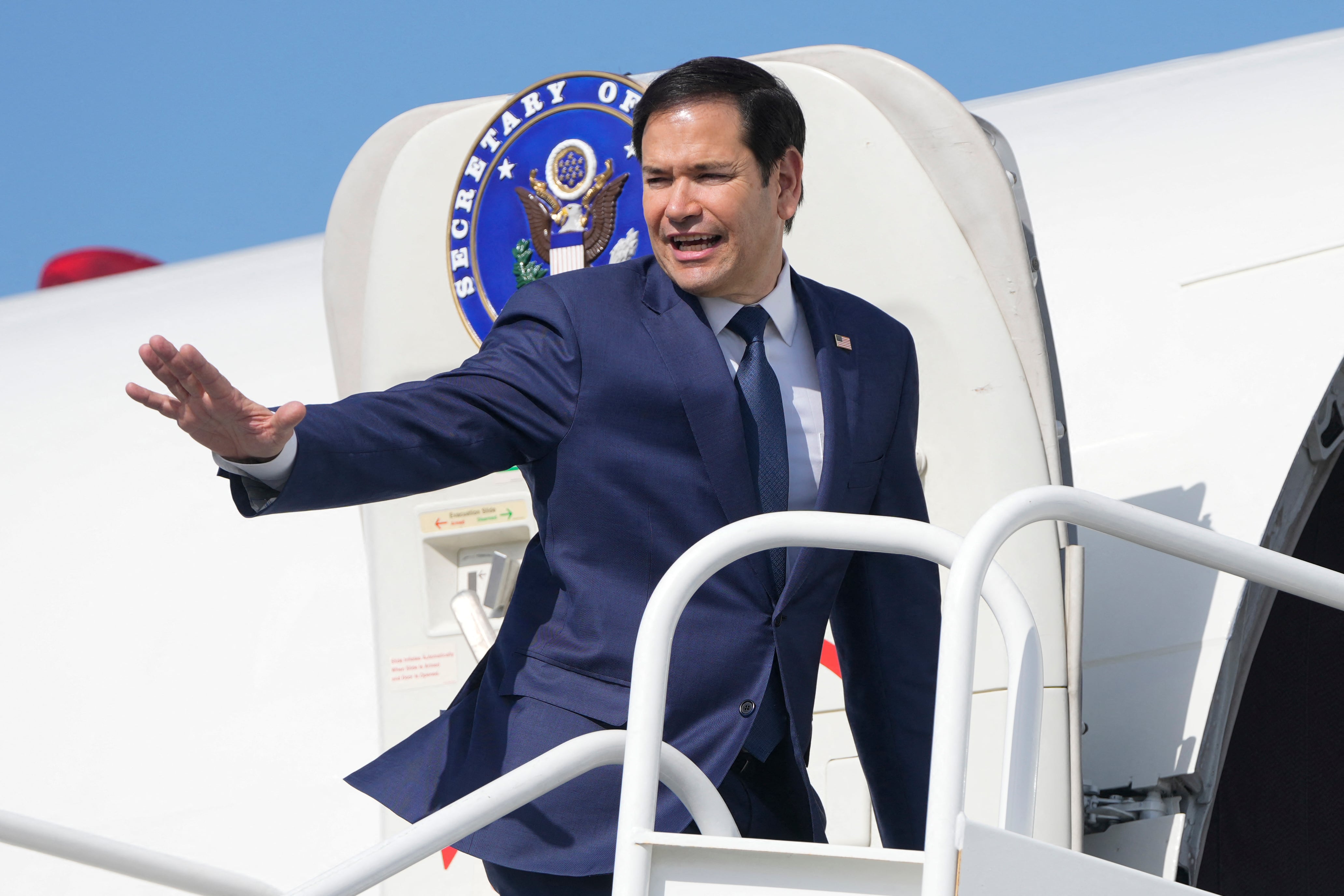 Marco Rubio. FOTO: MARK SCHIEFELBEIN/POOL/AFP via Getty Images