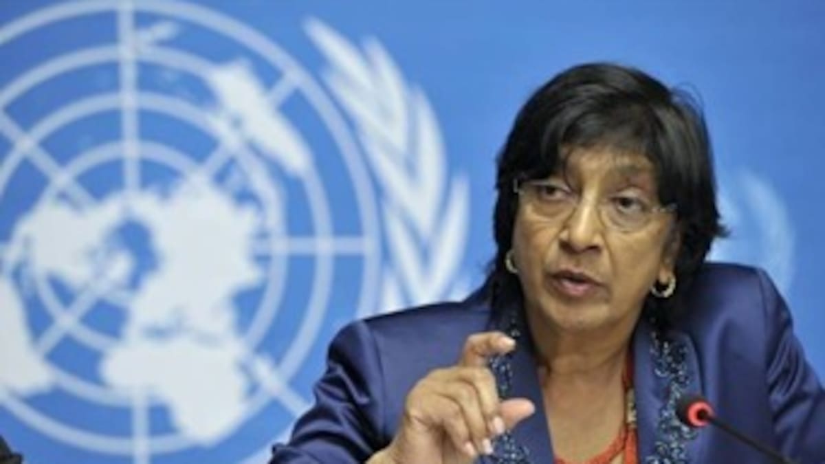 Alta Comisionada de la ONU para los derechos humanos, Navi Pillay, está en Colombia