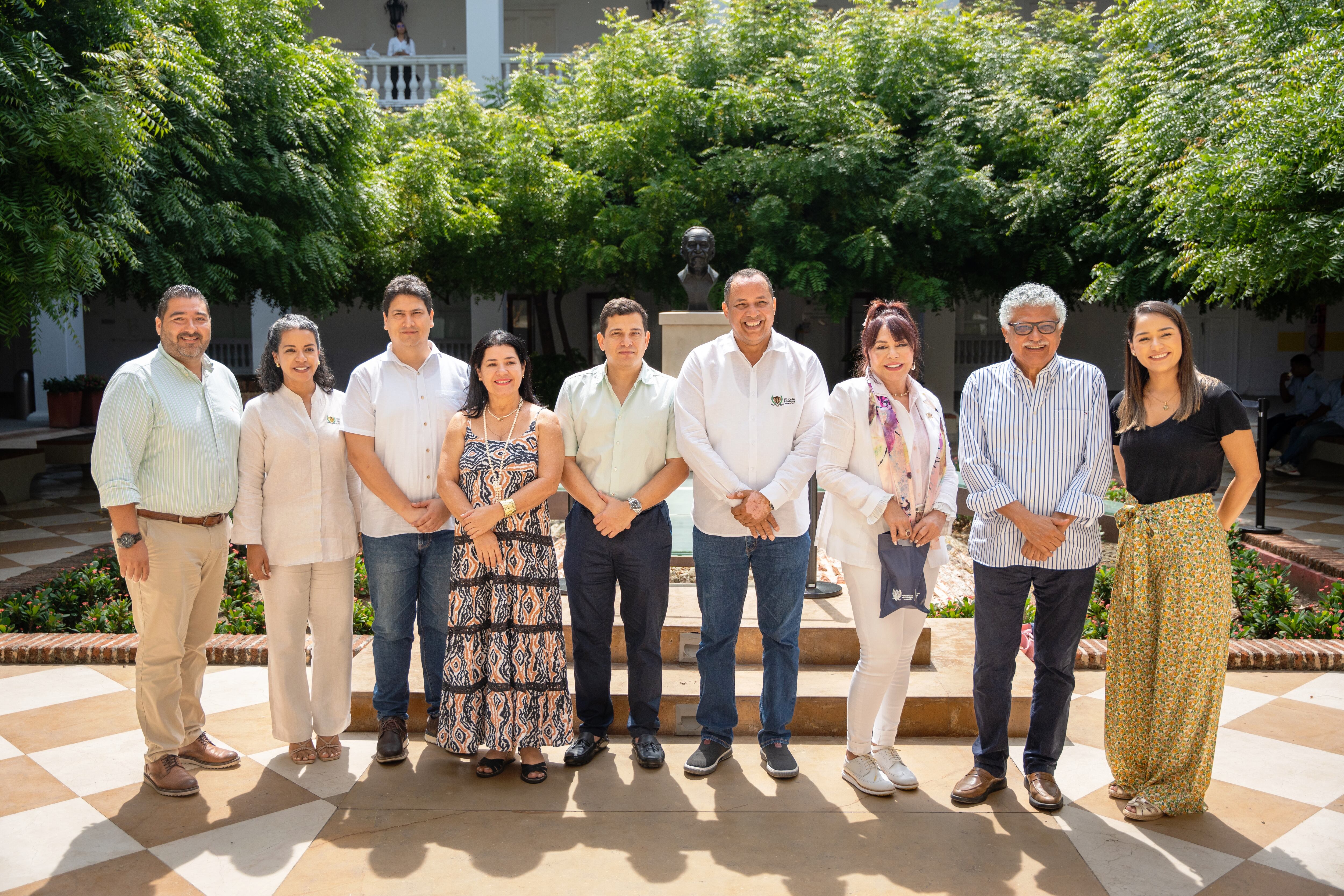 Unicartagena fortalece alianzas con el sector productivo con el Consejo Gremial de Bolívar