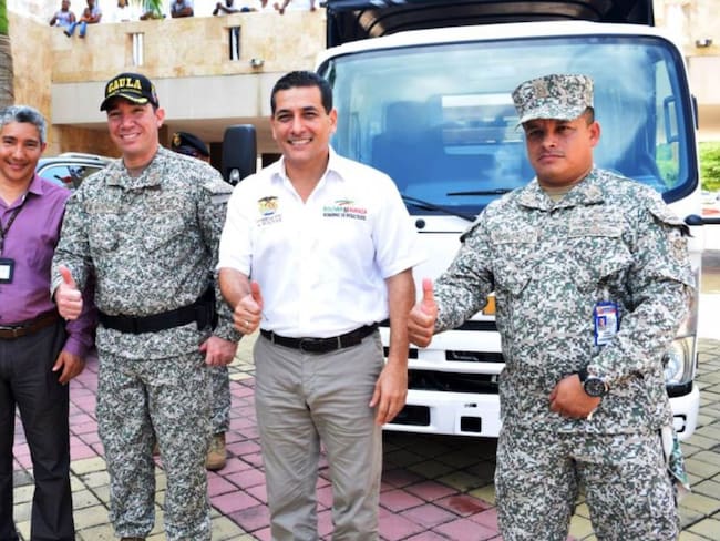 Gobernación de Bolívar refuerza apoyo a Fuerzas Militares