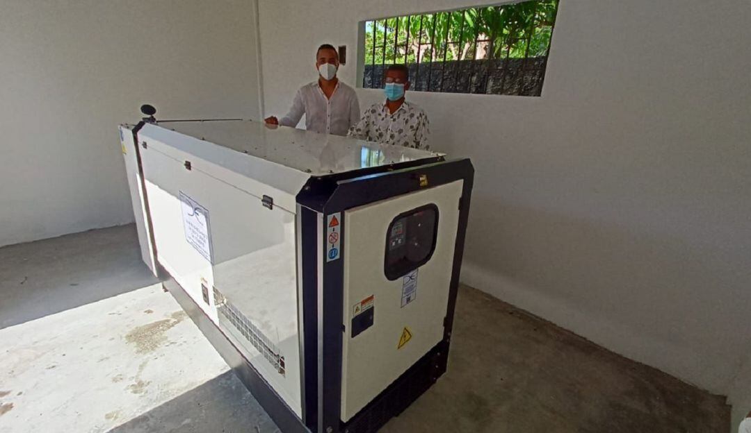 Con esto se pone fin al riesgo de la no prestación de servicios médicos en la ESE Hospital Local del municipio por los reiterados cortes eléctricos.