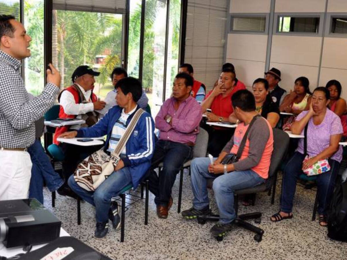 Indígenas de Risaralda presentan propuestas para mejorar su calidad de vida