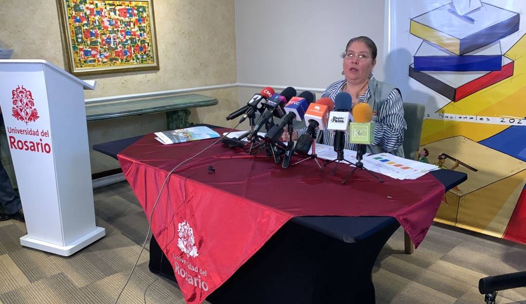 Alejandra Barrios, directora de la MOE. Foto: Cortesía de la MOE