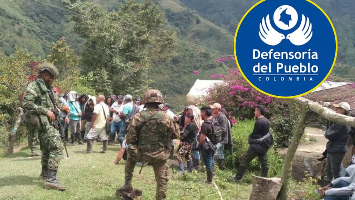 Defensoría: Alerta humanitaria sobre enfrentamientos en Ejercito y disidencias en el Tambo, Cauca