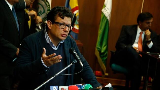 Hollman Morris, periodista, aseguró que estos hechos no son ciertos. Foto: Colprensa - Juan Páez