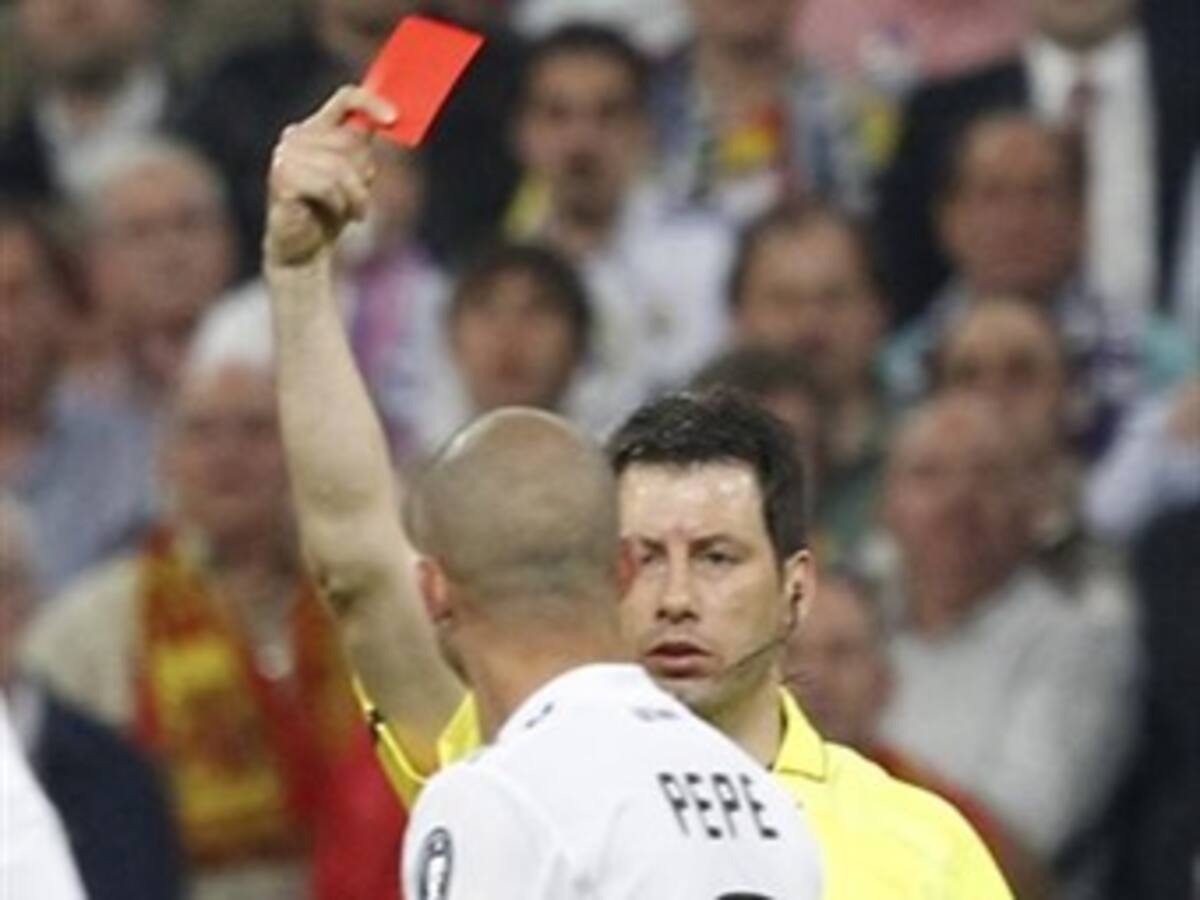 Sergio Ramos y Pepe no jugarán la vuelta; Mourinho expulsado