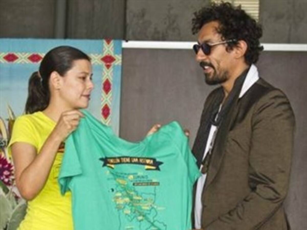 Haider Ackerman en la pasarela inaugural de Colombiamoda 2013