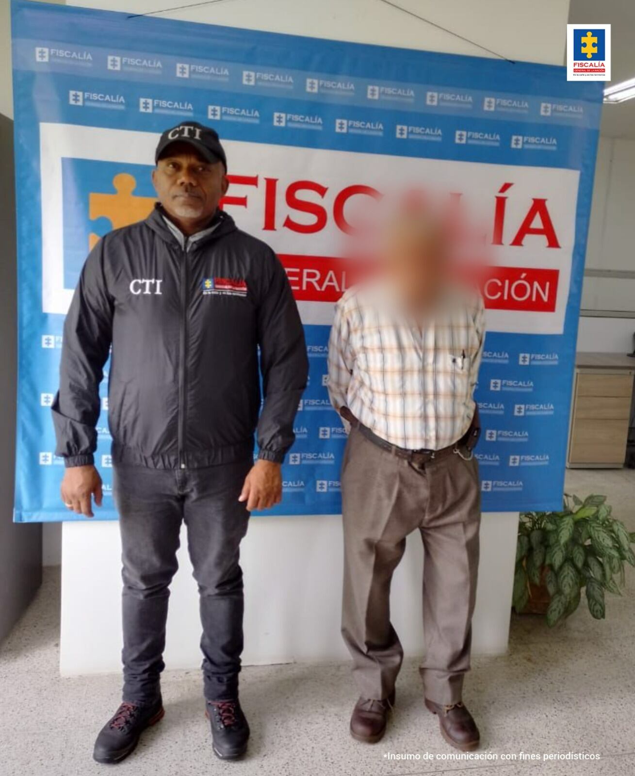 Adulto mayor capturado- foto fiscalía