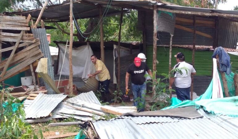 Desalojo de 35 familias en Valles del Rodeo en Cúcuta
