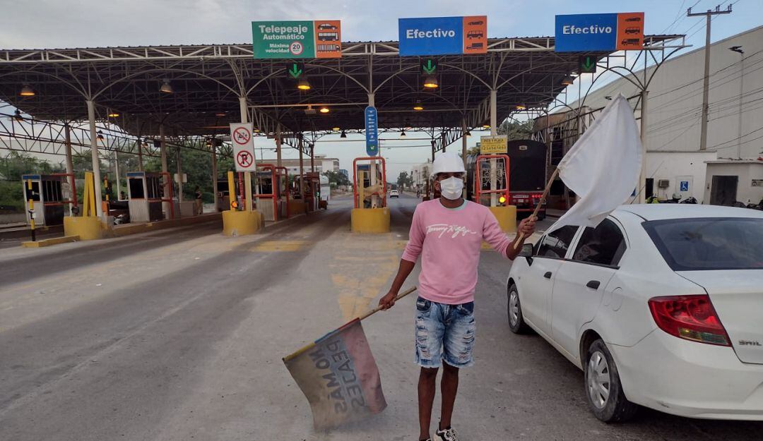 Los manifestantes están ubicados en Mamonal pese a enfrentamientos con trabajadores de la concesión