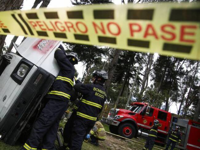 Siete heridos dejó un accidente de tránsito en el sur de Bogotá