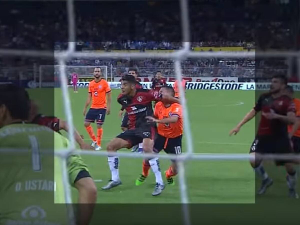 La lesión del 'Chaco' Giménez tras golpe de Jefferson Duque