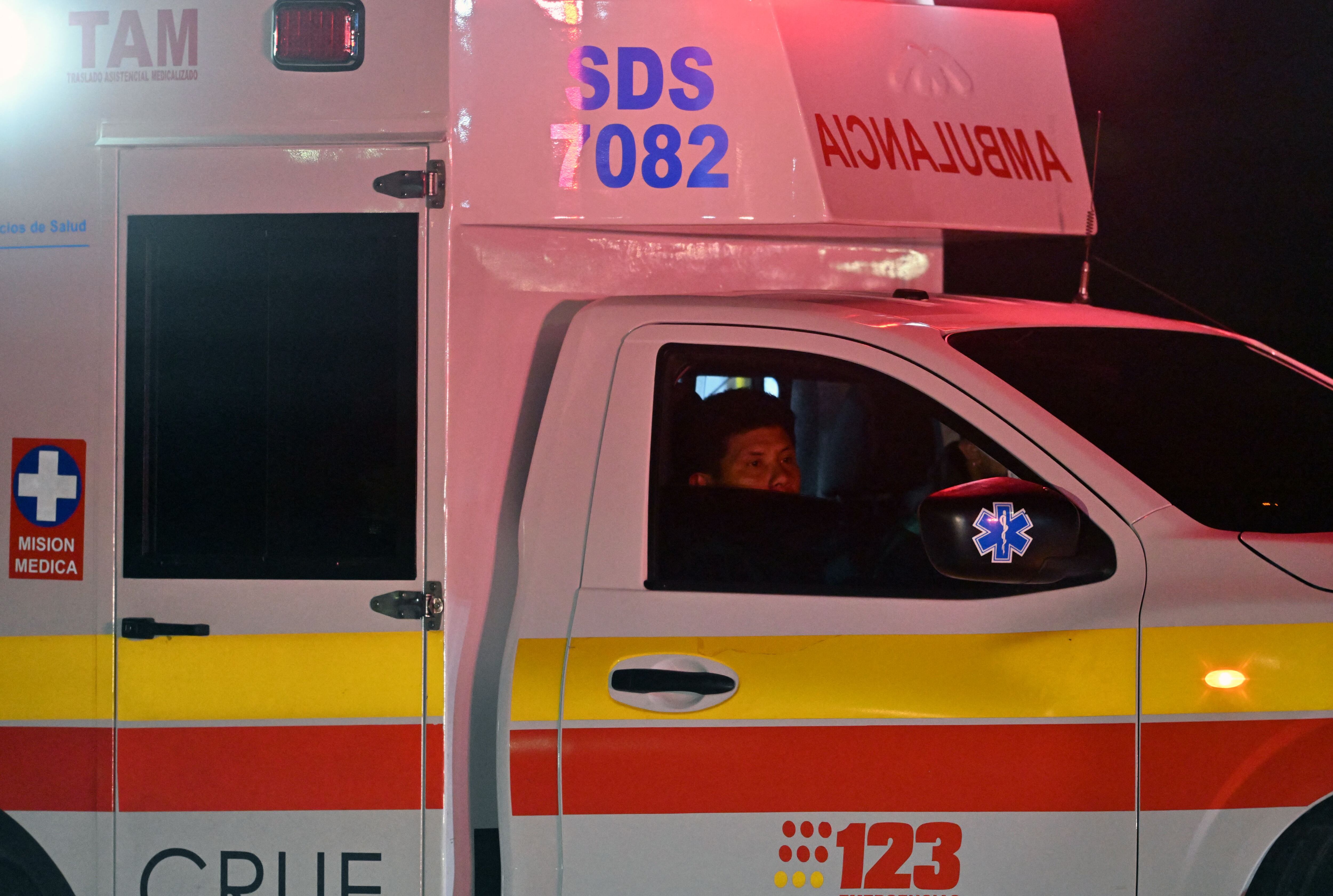 Ambulancia de Colombia, Foto:BARRETO/AFP via Getty Images.