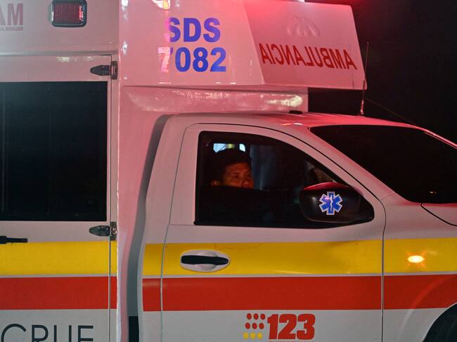 Ambulancia de Colombia, Foto:BARRETO/AFP via Getty Images.