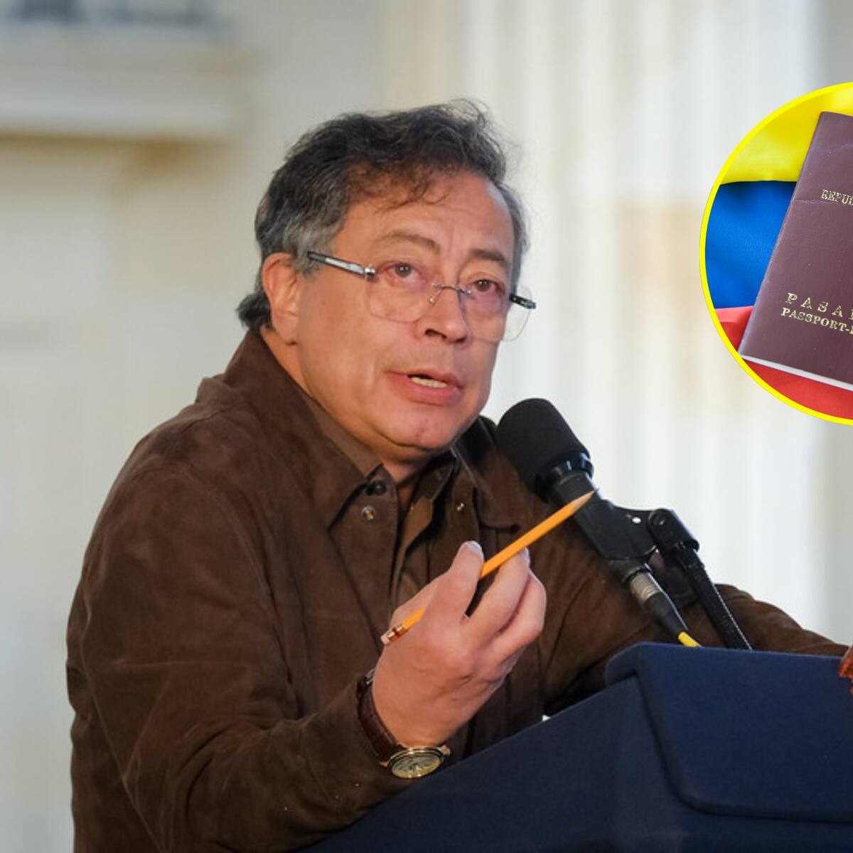 Petro por demanda al convenio de pasaportes con Portugal: Thomas Greg devolverá favor en elecciones