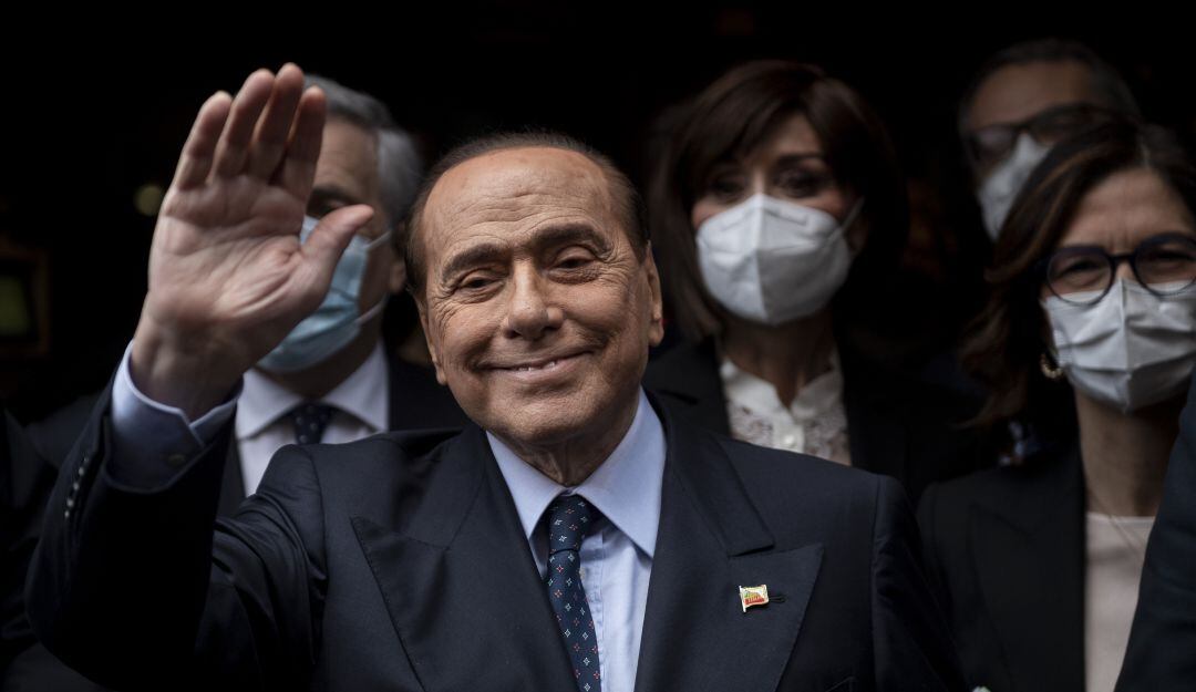 El político italiano Silvio Berlusconi