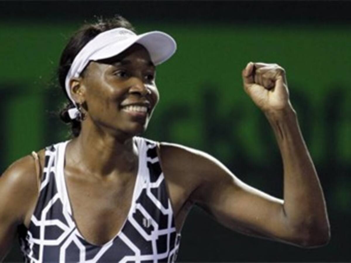 Venus Williams: 'Represento a mi país desde el pelo hasta las uñas'