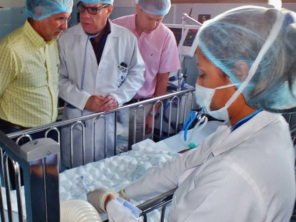 En cuidados intensivos niño wayuu