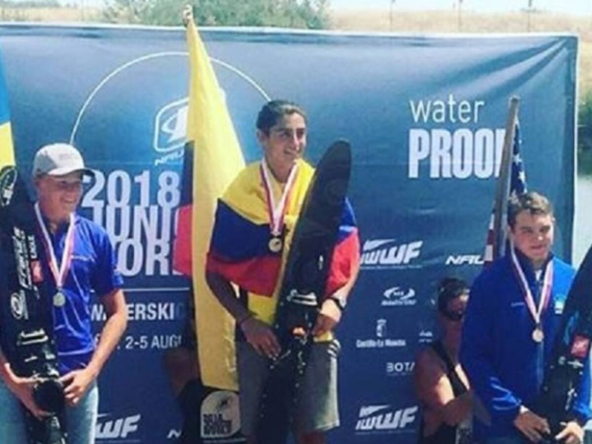 Colombia logró un oro, una plata y un bronce en Mundial Junior de esquí